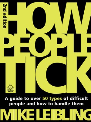 cover image of How People Tick